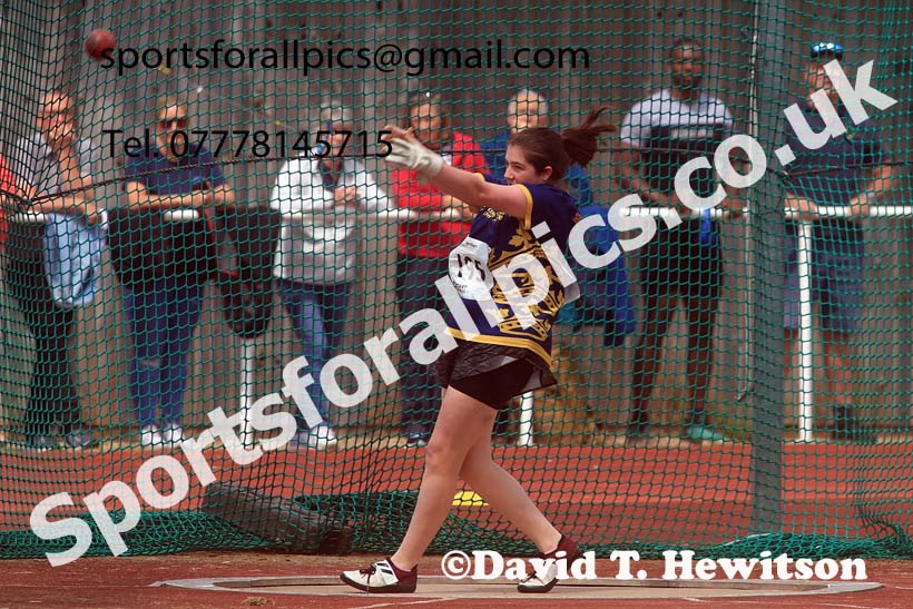 Senior Womens hammer, 2024 Northern Senior and Under-20s Track and Field Champs, Middlesbrough.  Photo: David T. Hewitson/Sports for All Pics